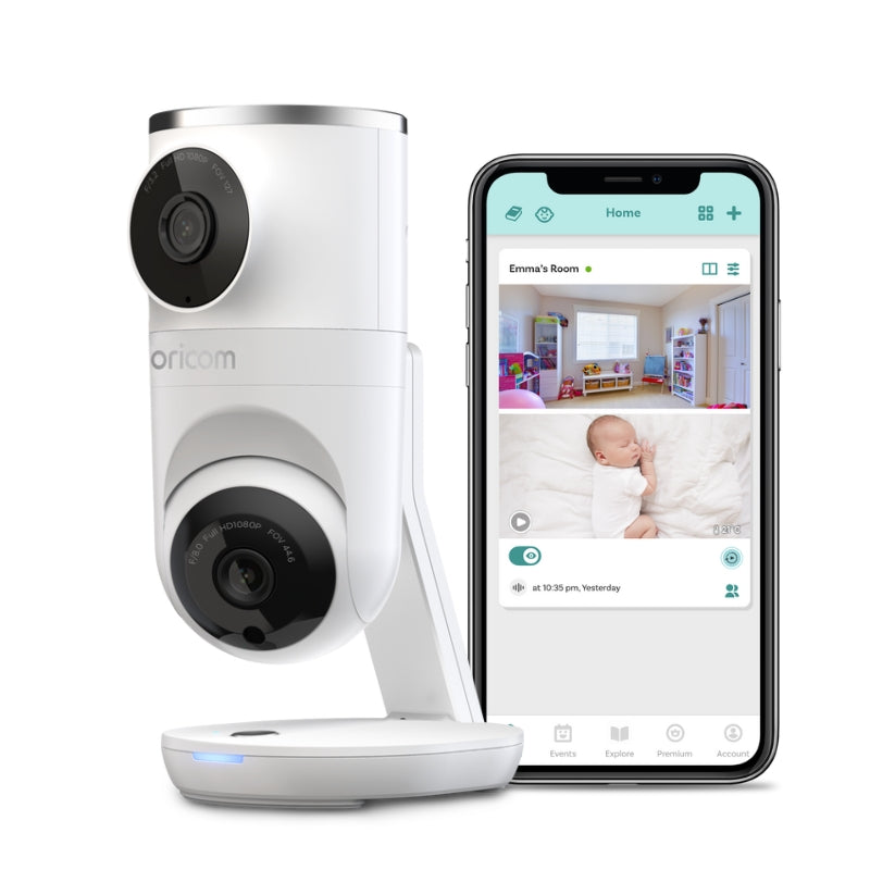 Smart HD Dual Camera Baby Monitor - Oricom New Zealand 