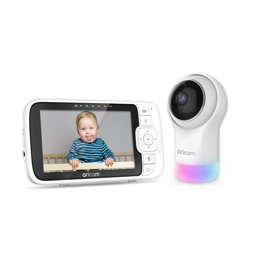 5" Smart HD Nursery Pal Glow+ Baby Monitor - Oricom New Zealand 